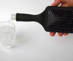 hairbrush flask