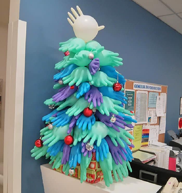 hospital christmas tree