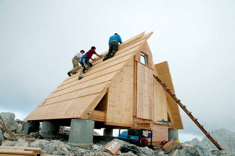 hut-roof