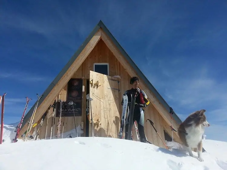 hut-skis