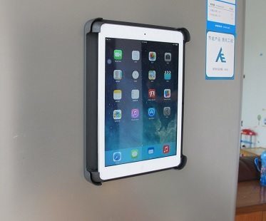 iPad fridge mount