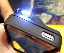 iPhone stun gun case