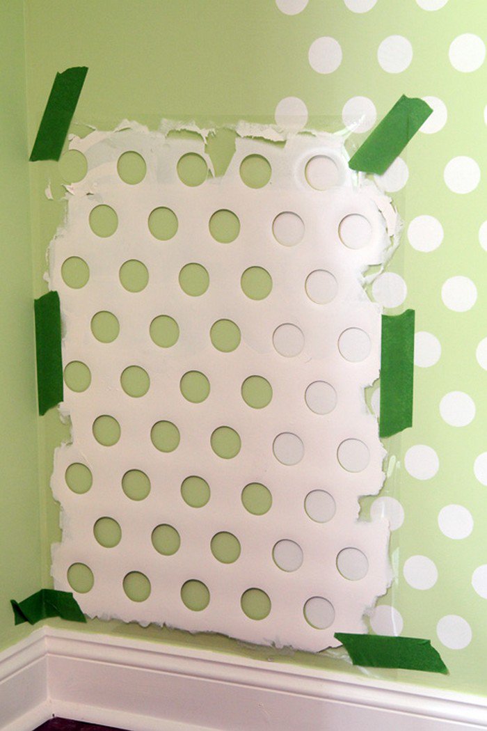 laundry basket stencil