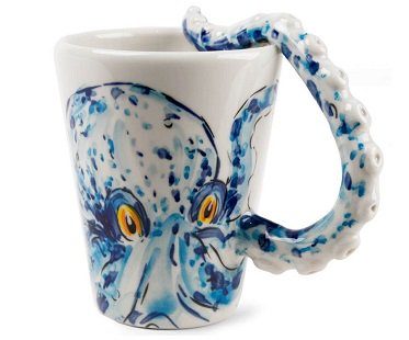 octopus coffee mug