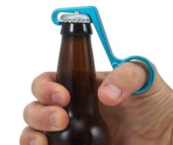one handed bottle opener