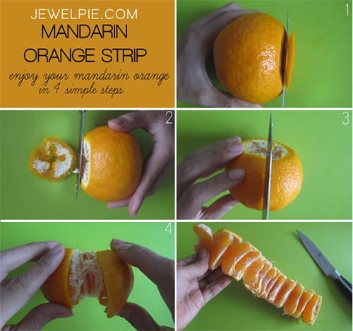 orange fruit strip
