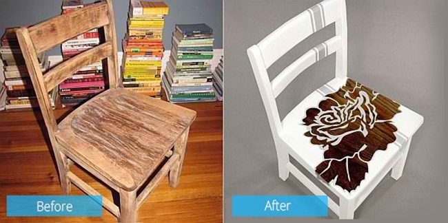 Ideas To Give Old Chairs A Stylish Makeover, Old Wooden Chair Ideas