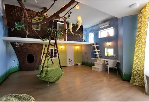 playroom-hanging-bed