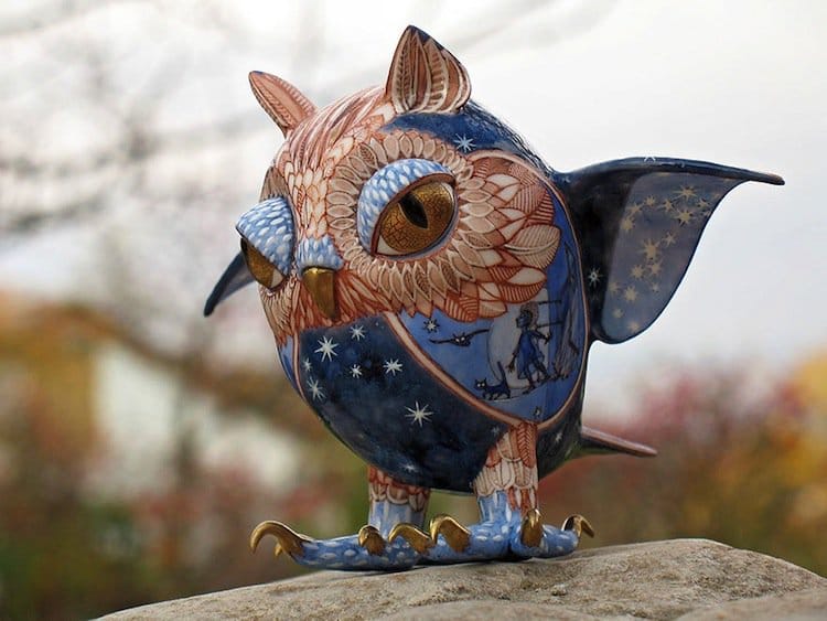 porcelain-owl