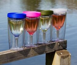 portable wine cup
