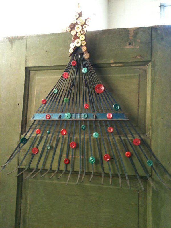 rake button tree