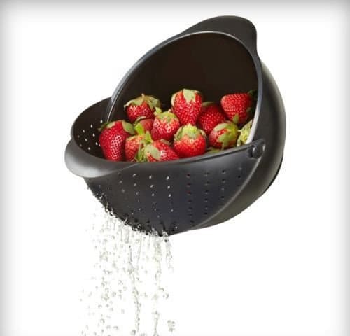 rinse bowl strainer