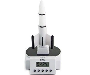 rocket alarm clock toy