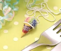 scented snow cone necklace