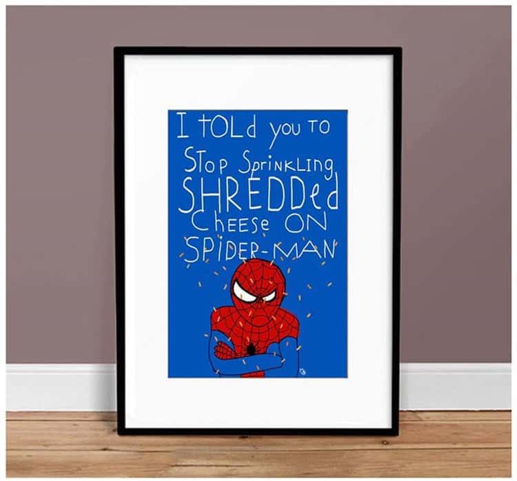 spiderman-cheese
