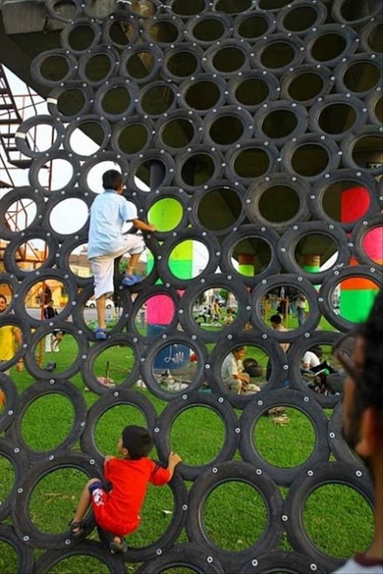 tire-climbing-net