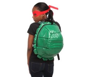 tmnt shell backpack red