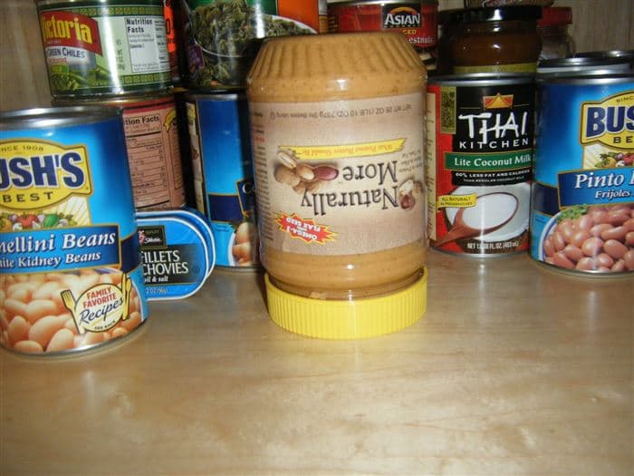 upside down nut butter