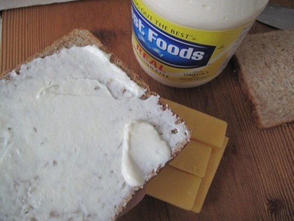 use mayo not butter