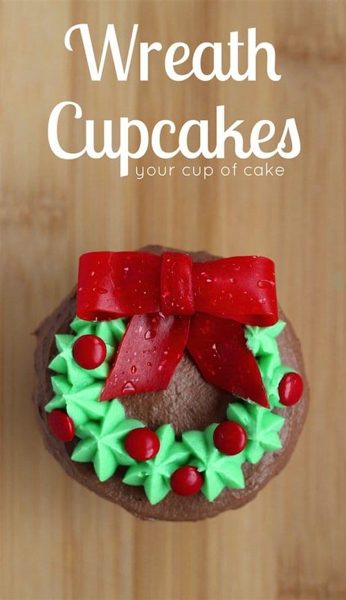 wreath-cupcakes