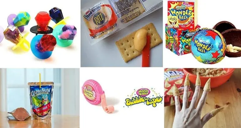 Awesome 90's Foods drinks