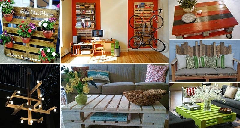 24 cheap and creative diy furniture ideas using old wooden pallets