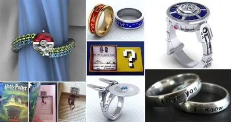 Geeky Wedding Rings