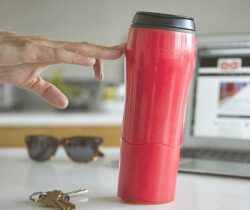 Spill-Proof Travel Mug