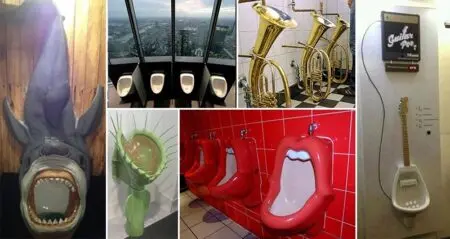 Creative and Weird Urinals