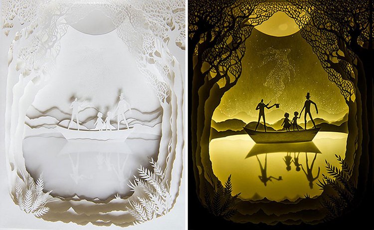 backlit-paper-sculptures-shadow-art-hari-deepti-magic