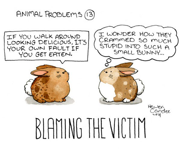 blaming victim