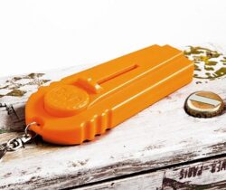 bottle opening cap launcher