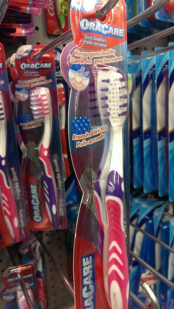 bristleless toothbrush