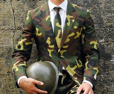 camouflage suit