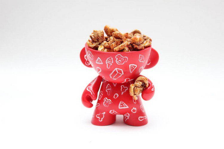 caramel popcorn doll