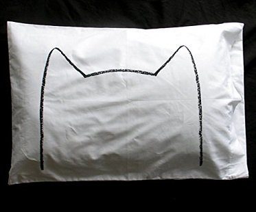 cat head pillowcases single