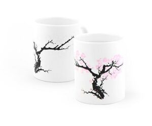 cherry blossom heat changing mug