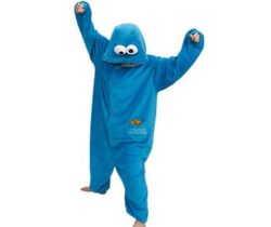 cookie monster onesie
