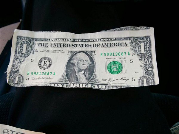 fake dollar bill