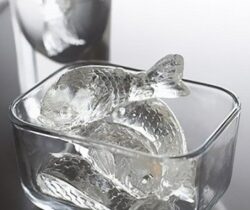 fish ice cube mold gold fish