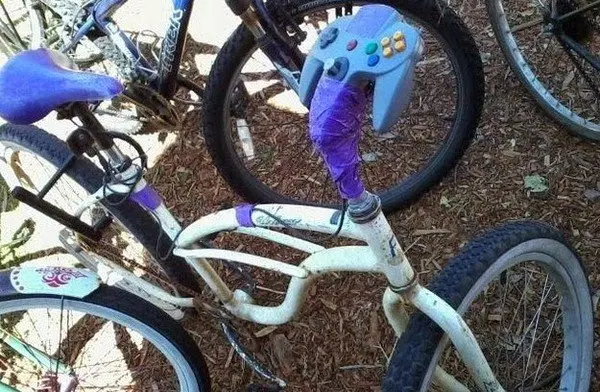 game controller bike