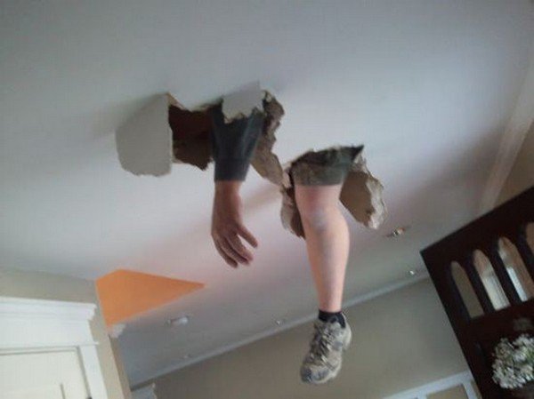 hand foot ceiling