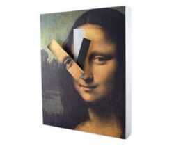 mona lisa clock