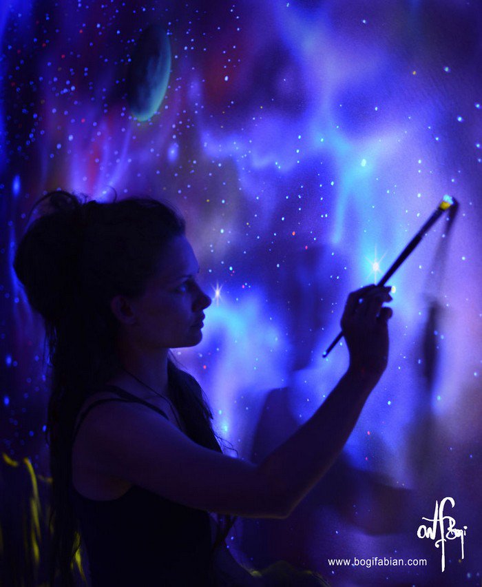 painting stars