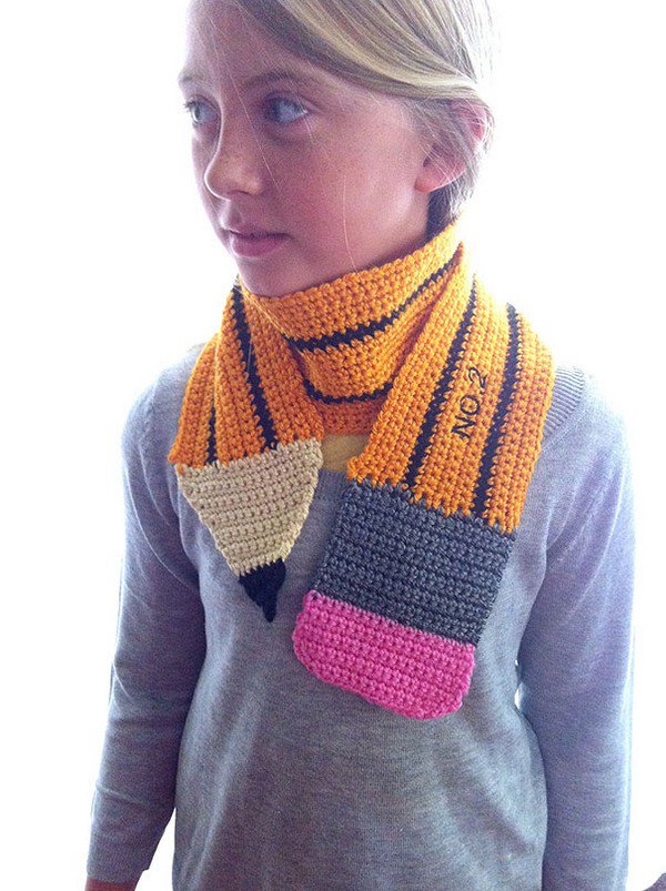 pencil scarf