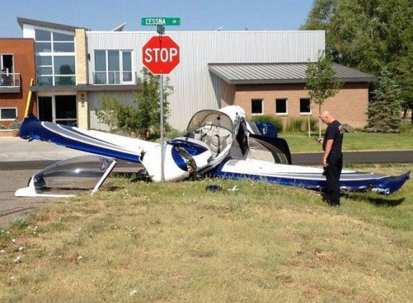 plane crash stop