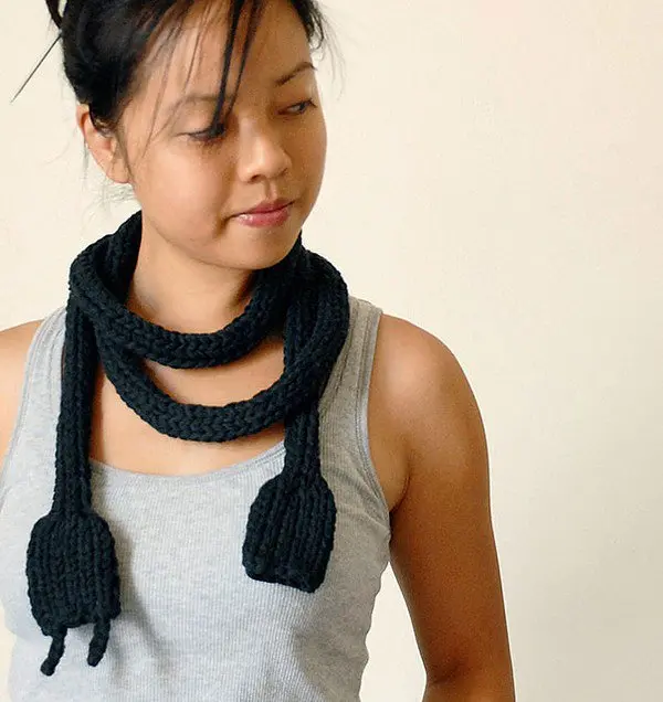 power cord scarf