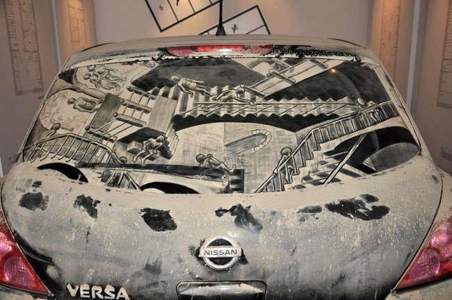 relativity car art