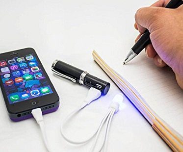 smartphone charger pen