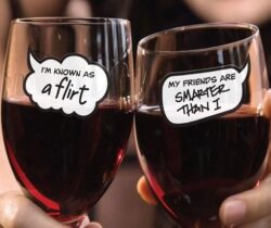 speech bubble drink markers